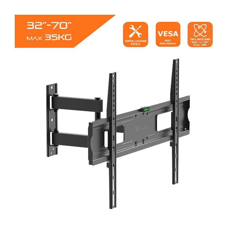 STAFFA SUPPORTO A PARETE DA 32 A 70 PER TV TM-CT-WPLB8101LS