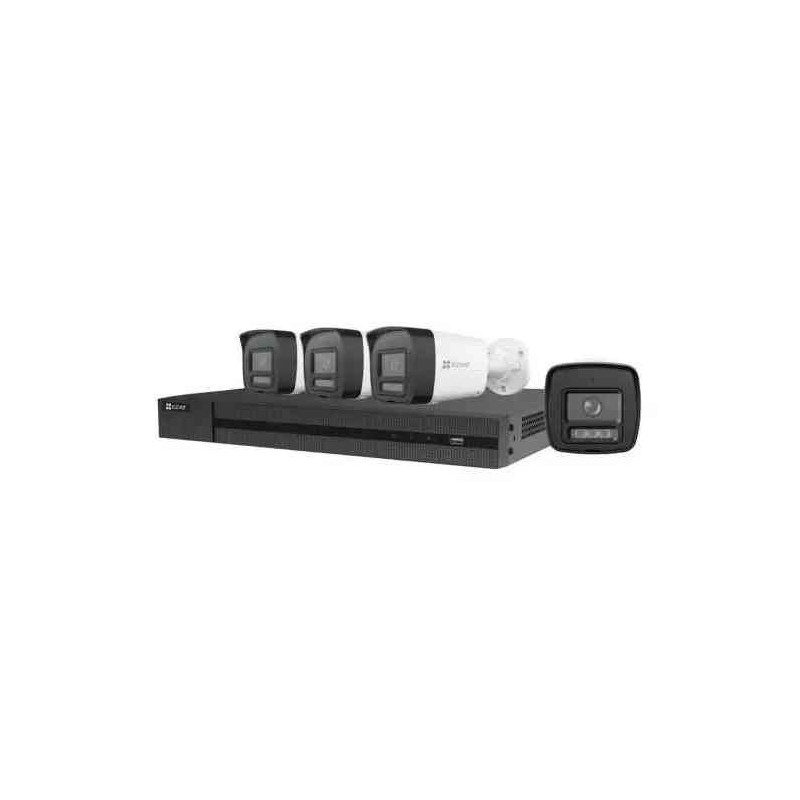 KIT VIDEOSORVEGLIANZA CS-BW3844 SMART HOME SECURITY - 1 NVR X5S 8CH + 4 TELECAMERE H3C 2K