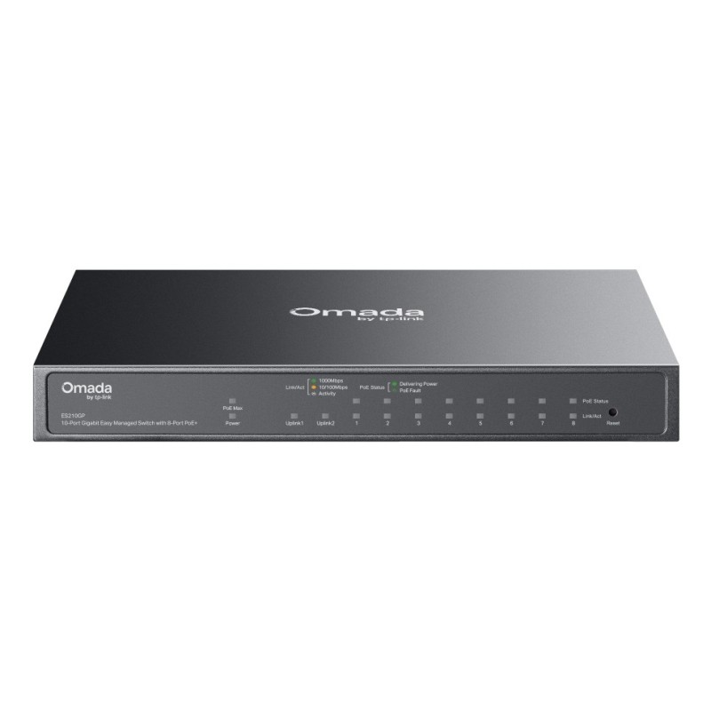 SWITCH OMADA 8-PORTGB POE MANAGED 8XGB RJ45P DESKTOP STEEL INTEG SDN