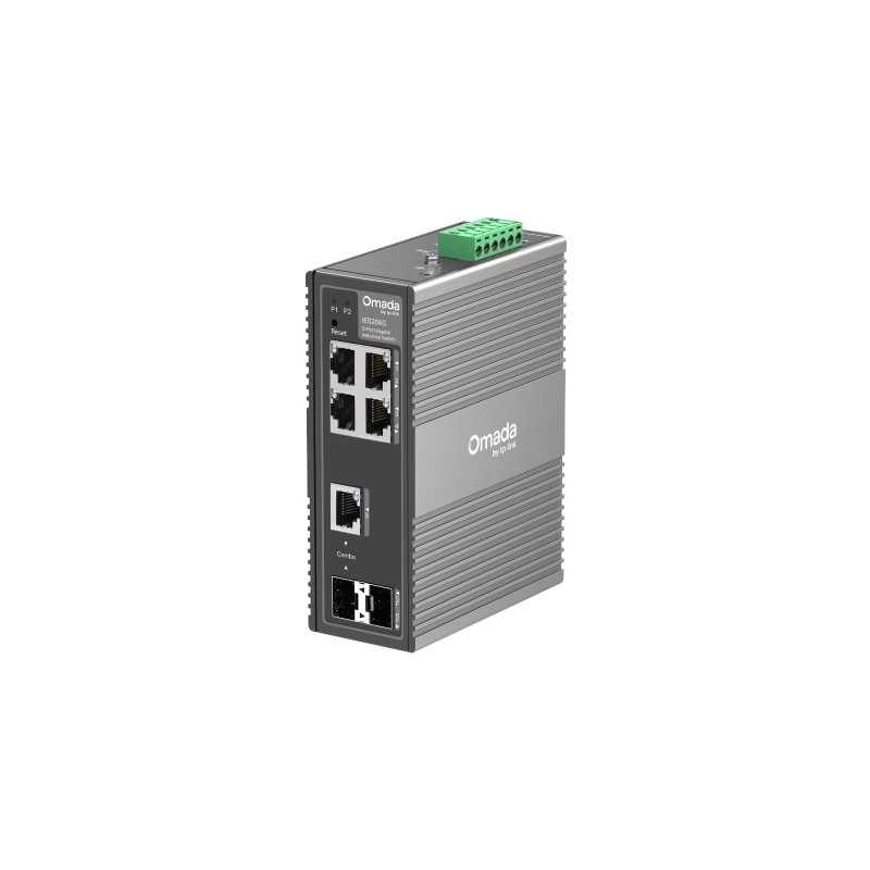 SWITCH OMADA IND 6P 5RJ45 1SFP SLOT INDUSTRIAL EASY MANAGED SWITCH