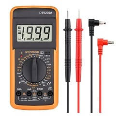 MULTIMETRO DIGITALE TESTER CON DISPLAY A LED PROFESSIONALE DT9205A
