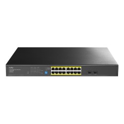 SWITCH RETE 16 PORTE POE + 2 SLOT SFP GIGABIT 101001000MBPS 200W GS1020PS2