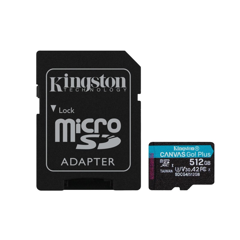 TRANS FLASH 512 GB CANVAS GO PLUS SDCG4512GB CLASS 10