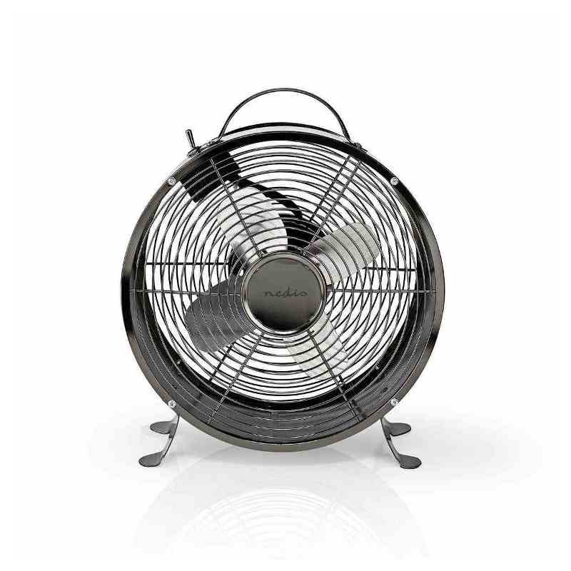 VENTILATORE DA TAVOLO FNCL10GM20 - 25CM - GRIGIO CANNA DI FUCILE