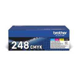 TONER BROTHER TN248VAL CMYK MULTI PER HLL3220CW823032408240 4X1000