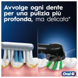 SPAZZOLINO ELETTRICO VITALITY PRO DUO NEROBLU D103
