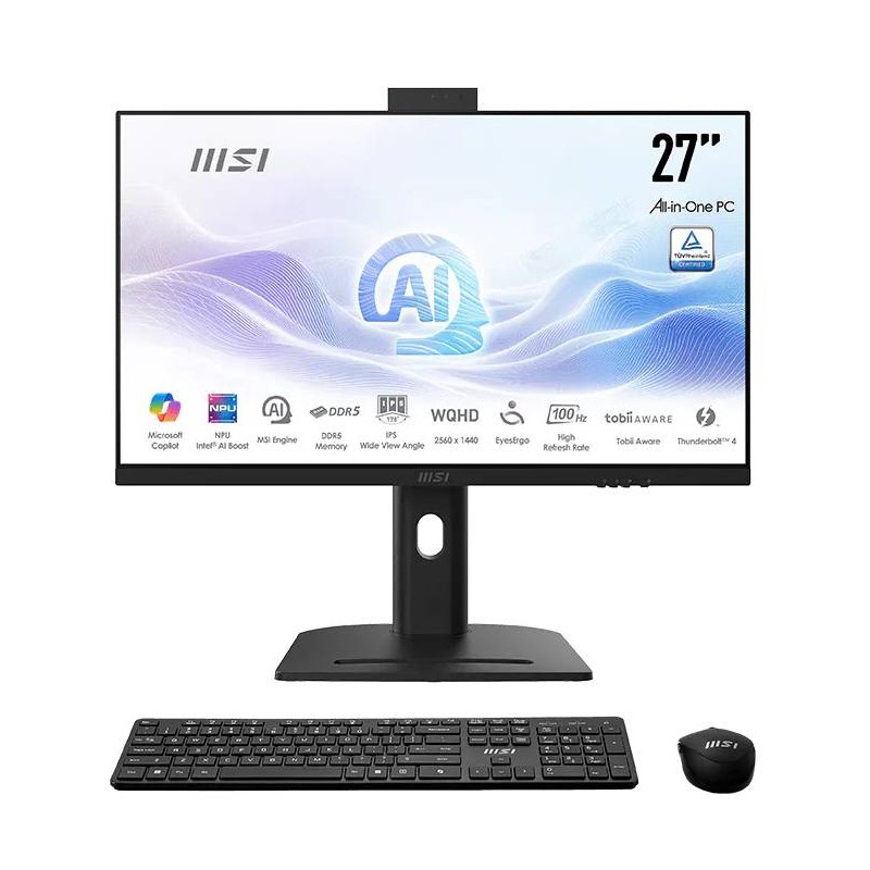 AIO 27 ULTRA 7 16G 1TB 2K W11P BK U7-155H IPS MODERN BLACK WQHD 3Y