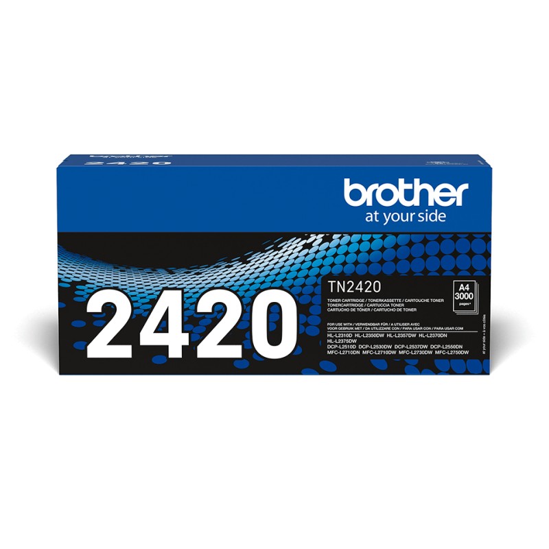 TONER BROTHER TN2420 NERO PER MFC L2750DWL2710DNDW 3000PG