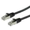 CAVO RETE SFTP CAT6 3MT NERO DOPPIA SCHERMATURA