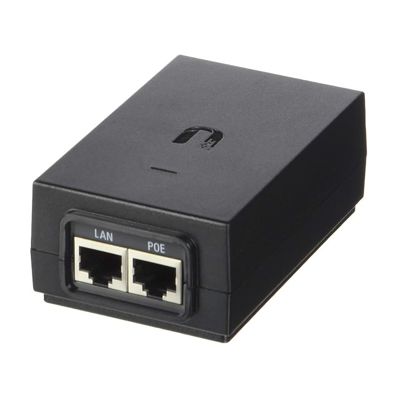 ADATTATORE POE UBIQUITI 48V 24W GBIT 2P LAN