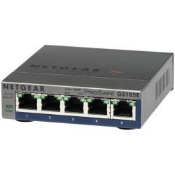 SWITCH RETE 5 PORTE 101001000 GS105E-200PES MANAGED GESTITO