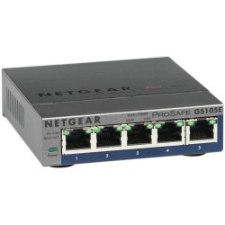 SWITCH RETE 5 PORTE 101001000 GS105E-200PES MANAGED GESTITO