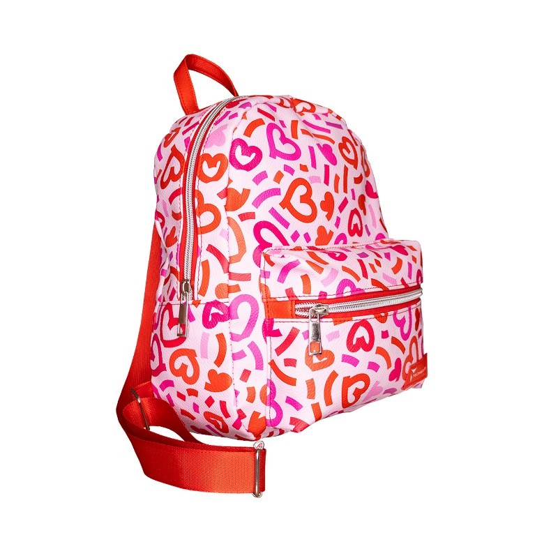 BORSA ZAINO LOVE KIDS ROSSO CON TRACKER NON INCLUSO TM-JL8108-001