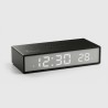 SVEGLIA DIGITALE TM-2201 CON FUNZIONE DI RICARICA WIRELESS 15W - NERO