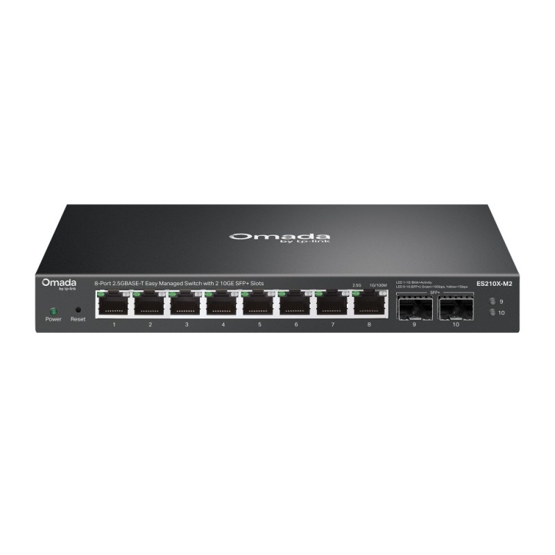 SWITCH 8P GIGABIT MANANAGED OMADA 8P POE 2SFP CLOUD OMADA