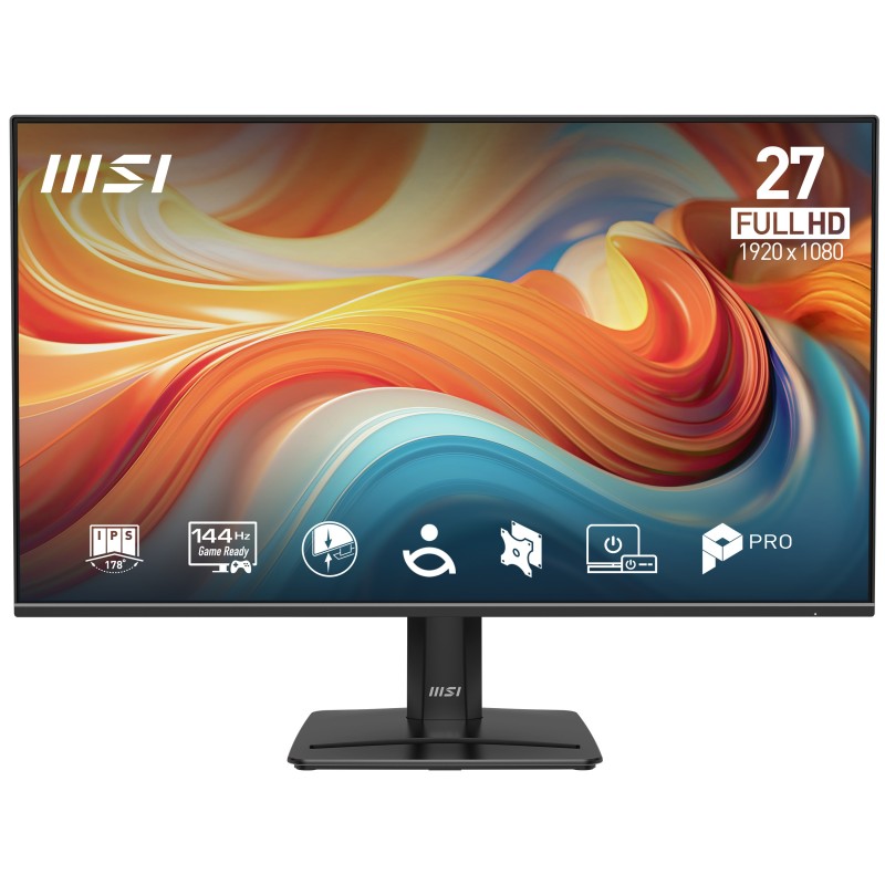 MON 27IPS FHD BK MM HDPVGA 144HZ MSI PRO MP271 E14