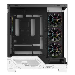 CASE GAMING TOWER NEBRALUX 01 - NO ALIMENTATORE - ARGB FAN - NEROBIANCO ITGCANL01