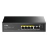 SWITCH RETE 6 PORTE 10100 2 POE 32W FS1006P