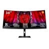 MONITOR 34 GAMING G34WQI 2026 LED QUAD HD 3440X1440 CURVO