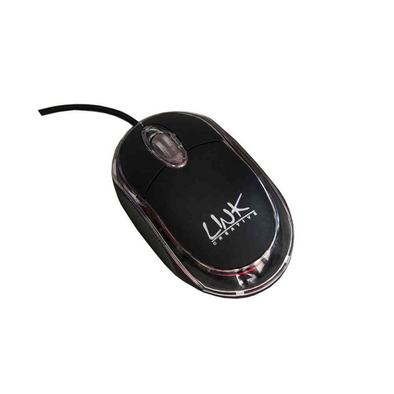 MOUSE MINI OTTICO USB NERO LKMOS04