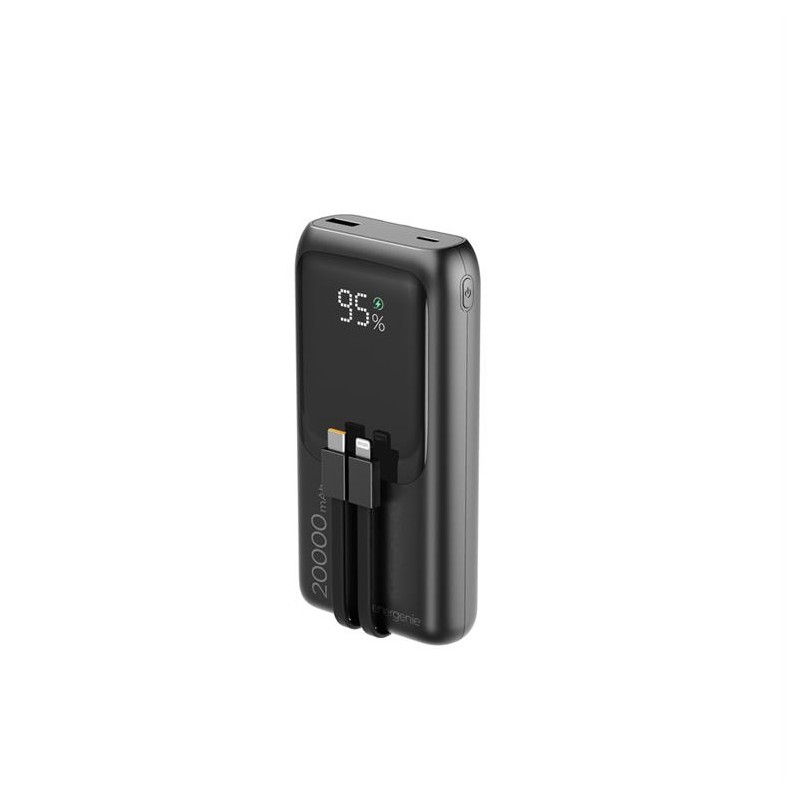 POWER BANK 20000 MAH PB20-PD20-LCD-01 NERO