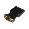 ADATTATORE DA PC VGA + AUDIO 35 MM STEREO A TV O VIDEO HDMI LKADAT129
