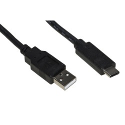 CAVO USB 20 A MASCHIO  USB-C MT 18 NERO LKC2018H