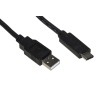 CAVO USB 20 A MASCHIO  USB-C MT 18 NERO LKC2018H