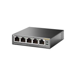 SWITCH 5P GIGABIT DI CUI 4P POE 56W POE POWER SUPPLY