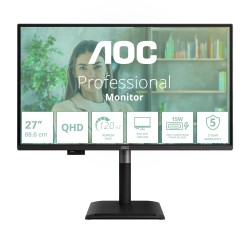 MON 27IPS QHD HDMI DP  USBC USB MM AOC Q27P4U 120HZ 1 MS
