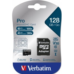 TRANS FLASH 128 GB U3 47044 CLASS 10 CON ADATTATORE