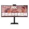 MON 34VA 3440X1440 120HZ WEBCAM AOC CU34E4CW REG ALTEZZA CURVED