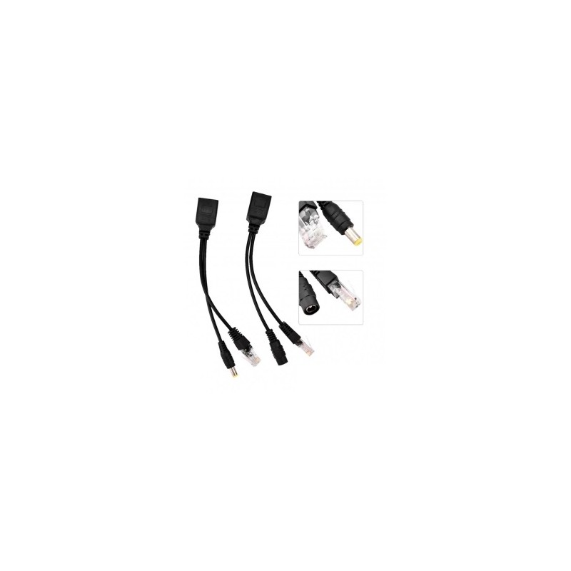 POE SPLITTER+INIETTORE PER TELECAMERE 154W24W TN-LPH6