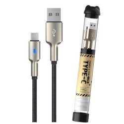 CAVO DATI USB A - TYPE-C CON ESPOSITORE DEBFZAUC215