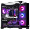 CASE GAMING DARK CAVE PANO - NO ALIMENTATORE - ARGB FAN - NERO ITGCADCPAB