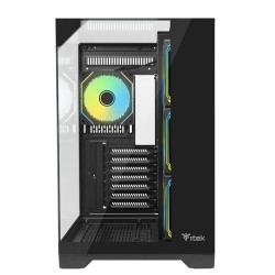 CASE GAMING DARK CAVE PANO - NO ALIMENTATORE - ARGB FAN - NERO ITGCADCPAB