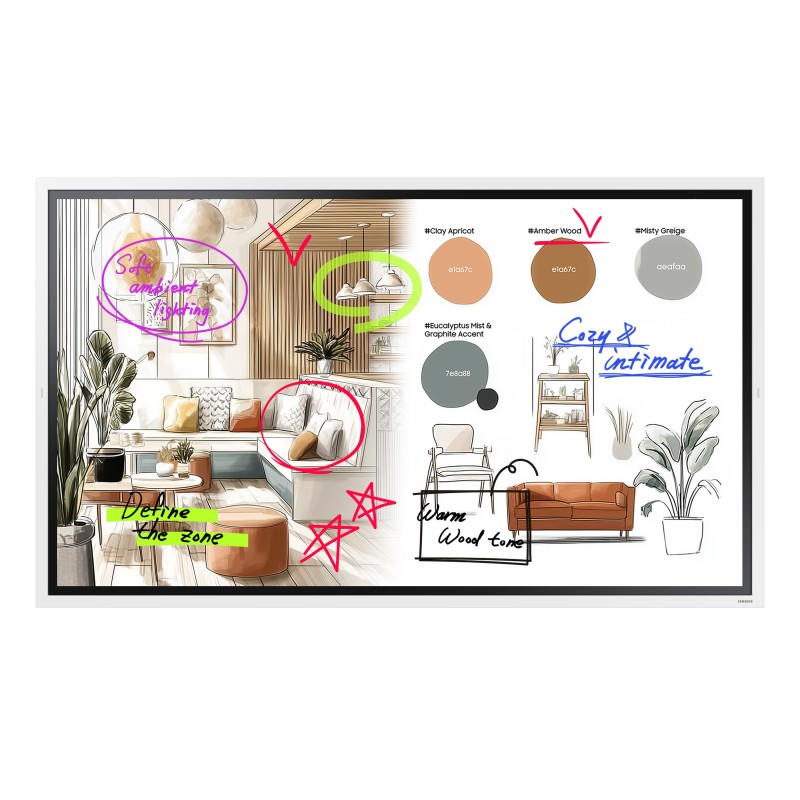 MON 65TOUCH VA MM SAMSUNG  PRO TOUCH INTERATTIVO WM65FX FLIP PRO
