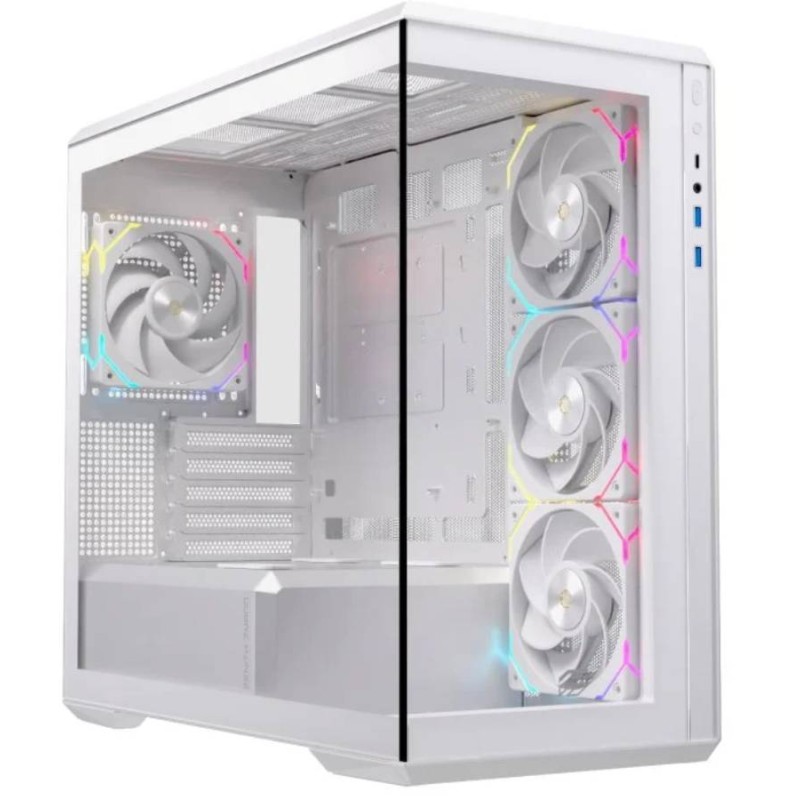 CASE MICROATX GAMING Z800RGBWH MATX RGB BK  GAMING 4 X RGB FANS