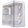 CASE MICROATX GAMING Z800RGBWH MATX RGB BK  GAMING 4 X RGB FANS