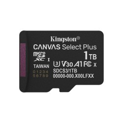 TRANS FLASH 1 TB CANVAS SELECT PLUS SDCS31TB CLASS 10 CON ADATTATORE