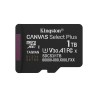 TRANS FLASH 1 TB CANVAS SELECT PLUS SDCS31TB CLASS 10 CON ADATTATORE