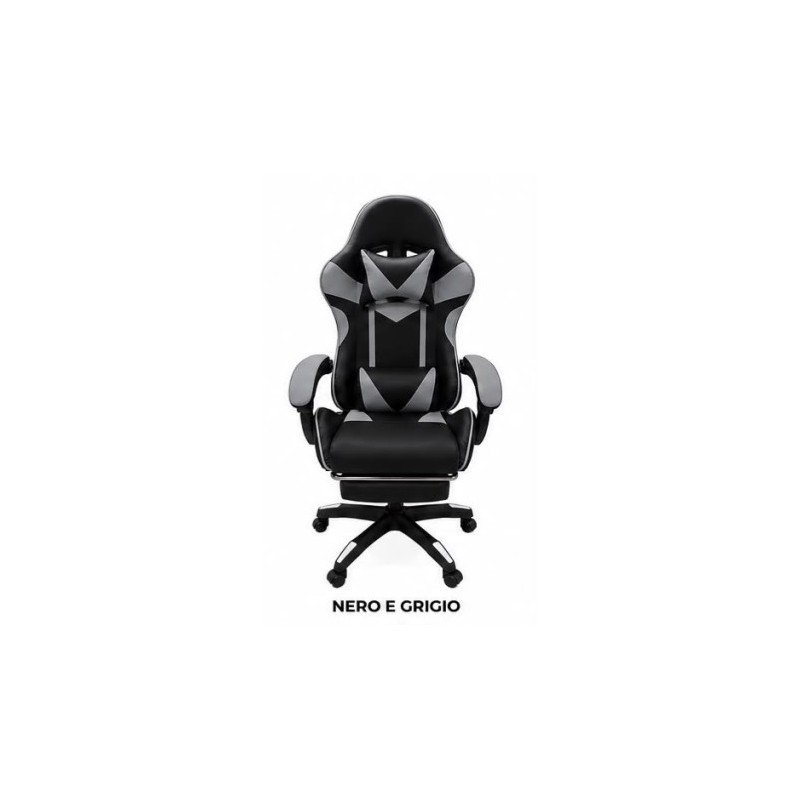 SEDIA GAMING WSE8156 GRIGIONERO