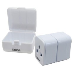 ADATTATORE ELETTRICO UNIVERSALE DA VIAGGIO CC 9596