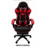 SEDIA GAMING WSE8156 ROSSONERO