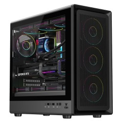 CASE GAMING TOWER MESHCORE 36B - NO ALIMENTATORE - ARGB FAN - NERO ITGCAMC36B