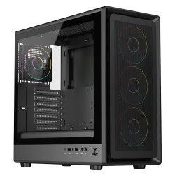 CASE GAMING TOWER MESHCORE 36B - NO ALIMENTATORE - ARGB FAN - NERO ITGCAMC36B