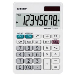 CALCOLATRICE SH-EL310WB BIANCA