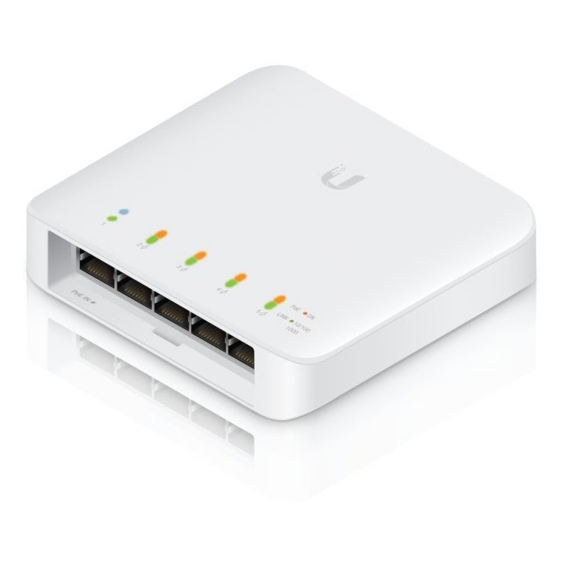 SWITCH RETE 5 PORTE 101001000 GIGABIT ETHERNET POE USW-FLEX