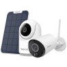 TELECAMERA SORVEGLIANZA E-SERIES E321 + ARGUS B320 WIFI A BATTERIA CON PANNELLO SOLARE  REOWIFIKITE321B320SP
