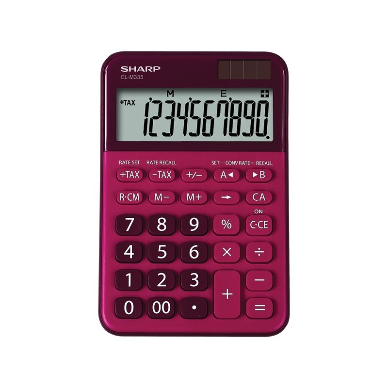 CALCOLATRICE SH-ELM355 ROSSA